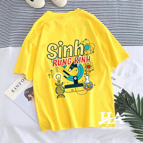 Slogan áo lớp "Sinh rung rinh"