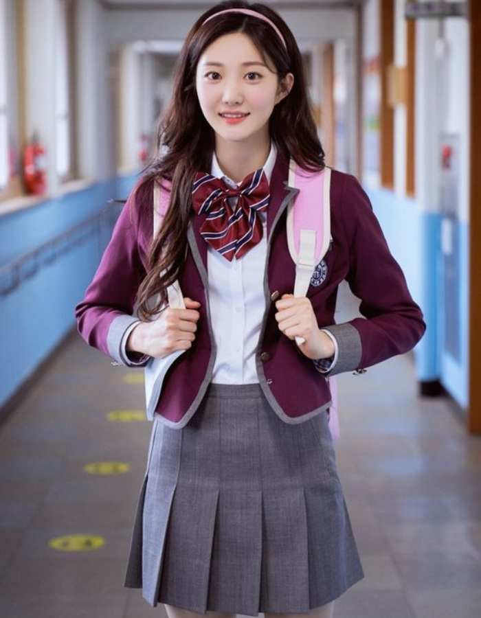 Thiết kế mẫu đồng phục học sinh tại Hàn Quốc