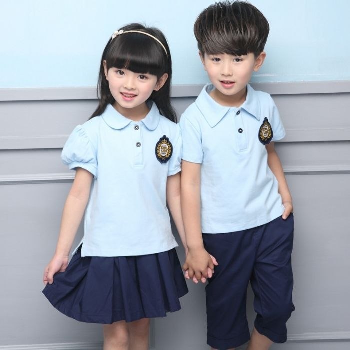 Đồng phục áo lớp tiểu học đem lại sự tự tin, cảm hứng cho các bé